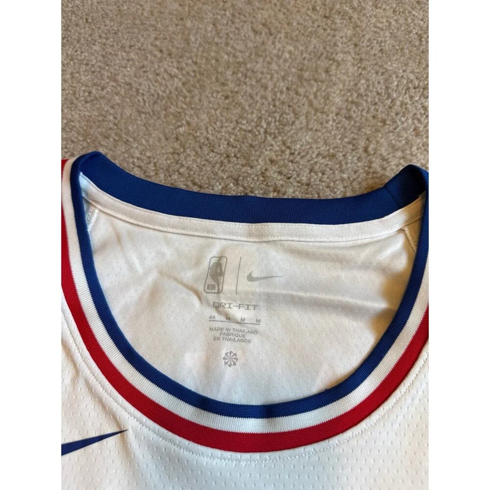 Tyrese Maxey Philadelphia 76ers City Edition Nike NWT Men’s NBA Jersey Size M